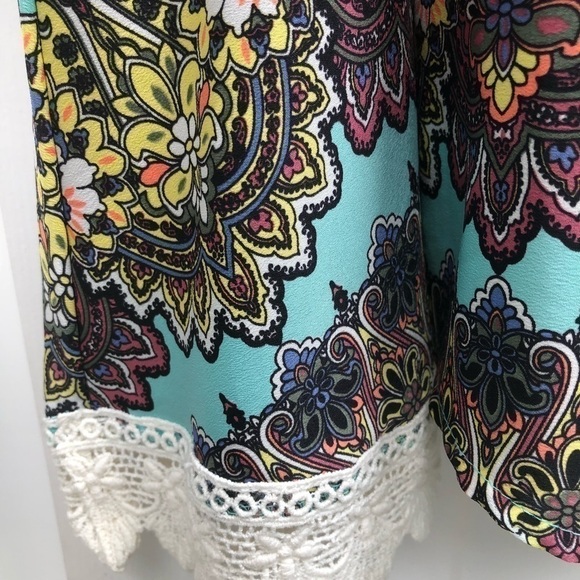 Boho V Neck Top - Picture 2 of 4